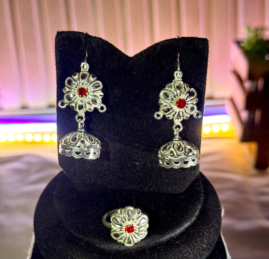 Silver casting Gaani set (gcs003)