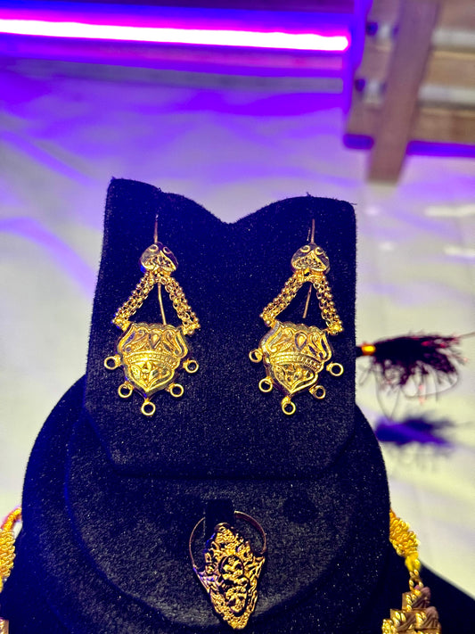 Gold plated Gaani set (gs005)