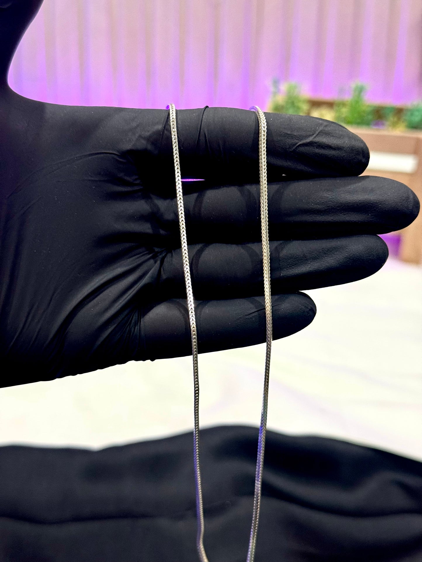 Silver 925 square Chain