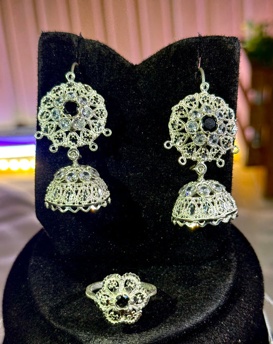 Silver casting Gaani set (gcs002)