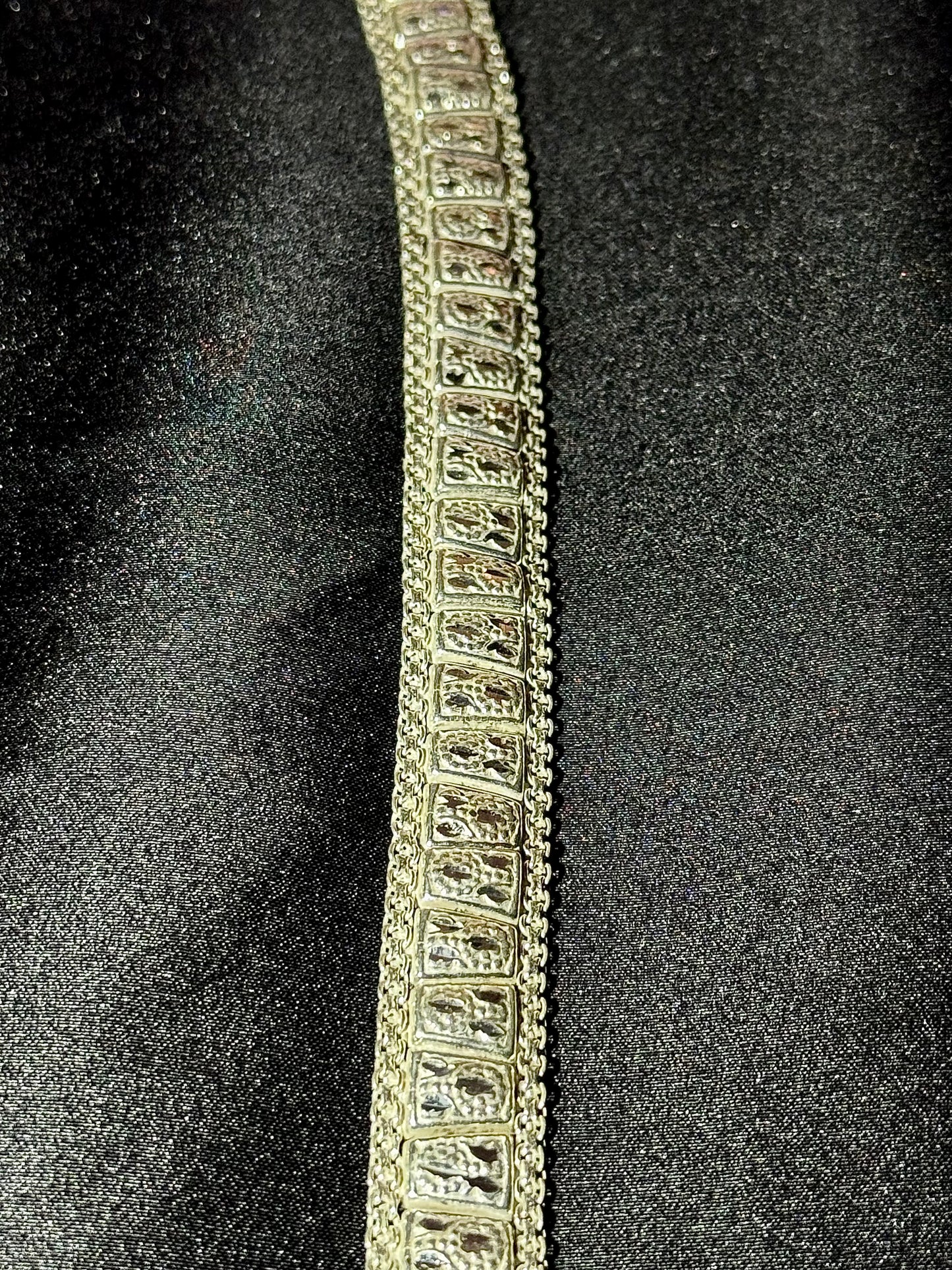 Silver di-piece Bracelet (lb003)