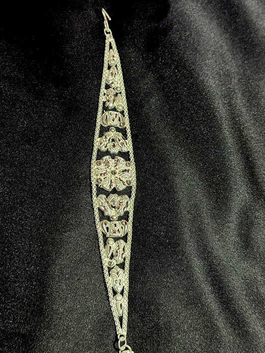 Silver di-piece Bracelet (lb005)