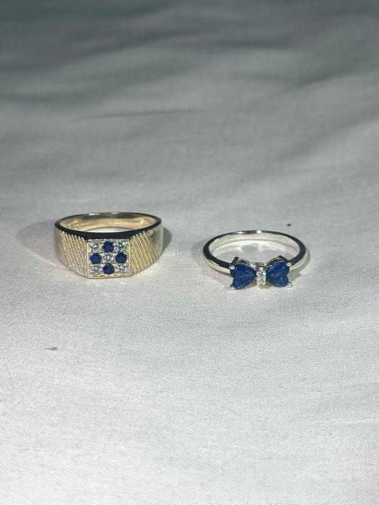 Silver 925 Couple ring