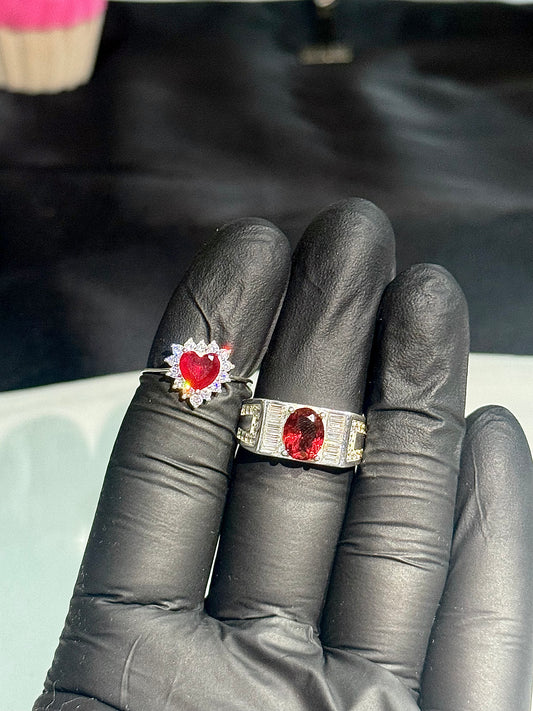 Silver 925 Couple ring