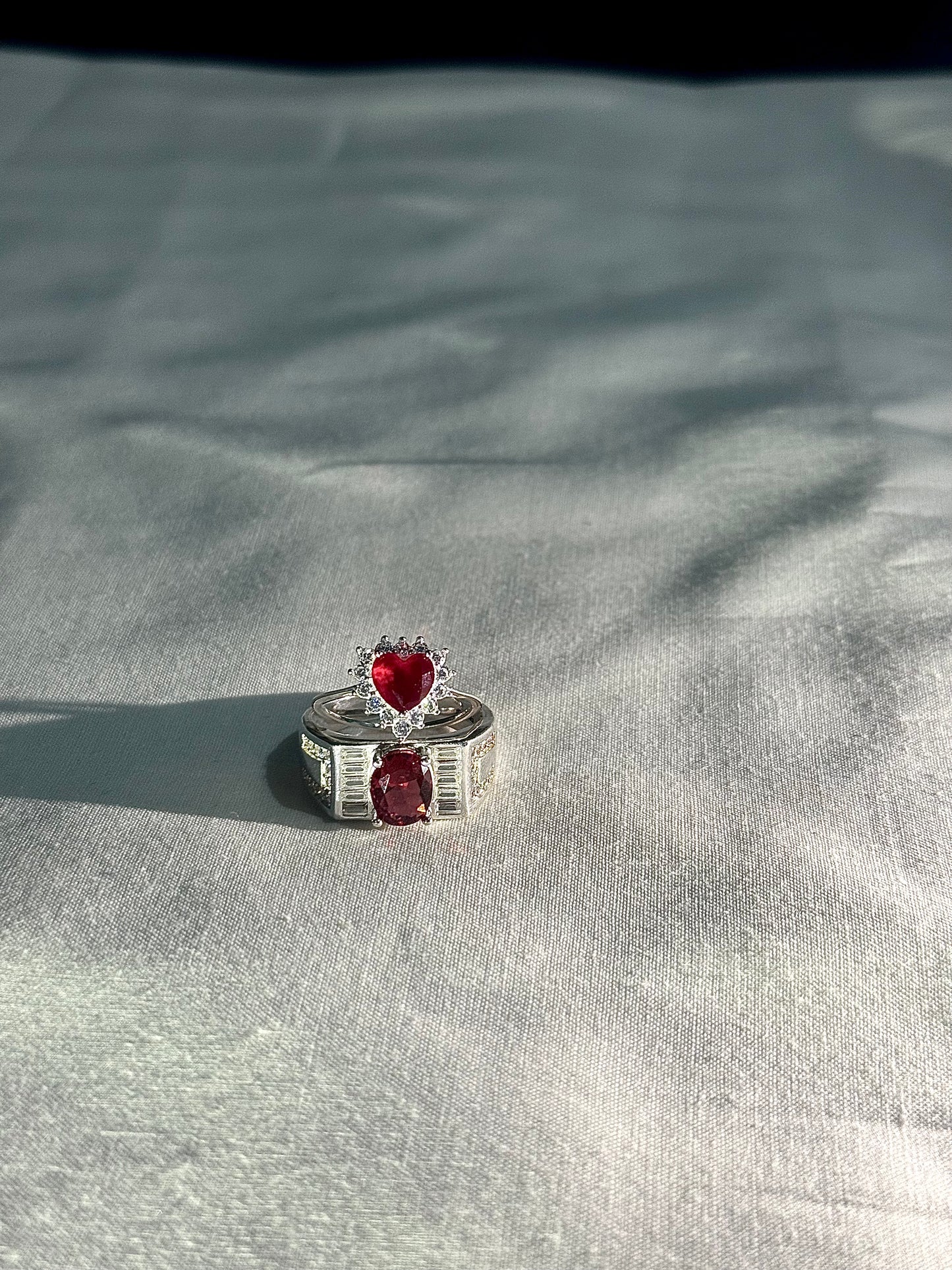 Silver 925 Couple ring