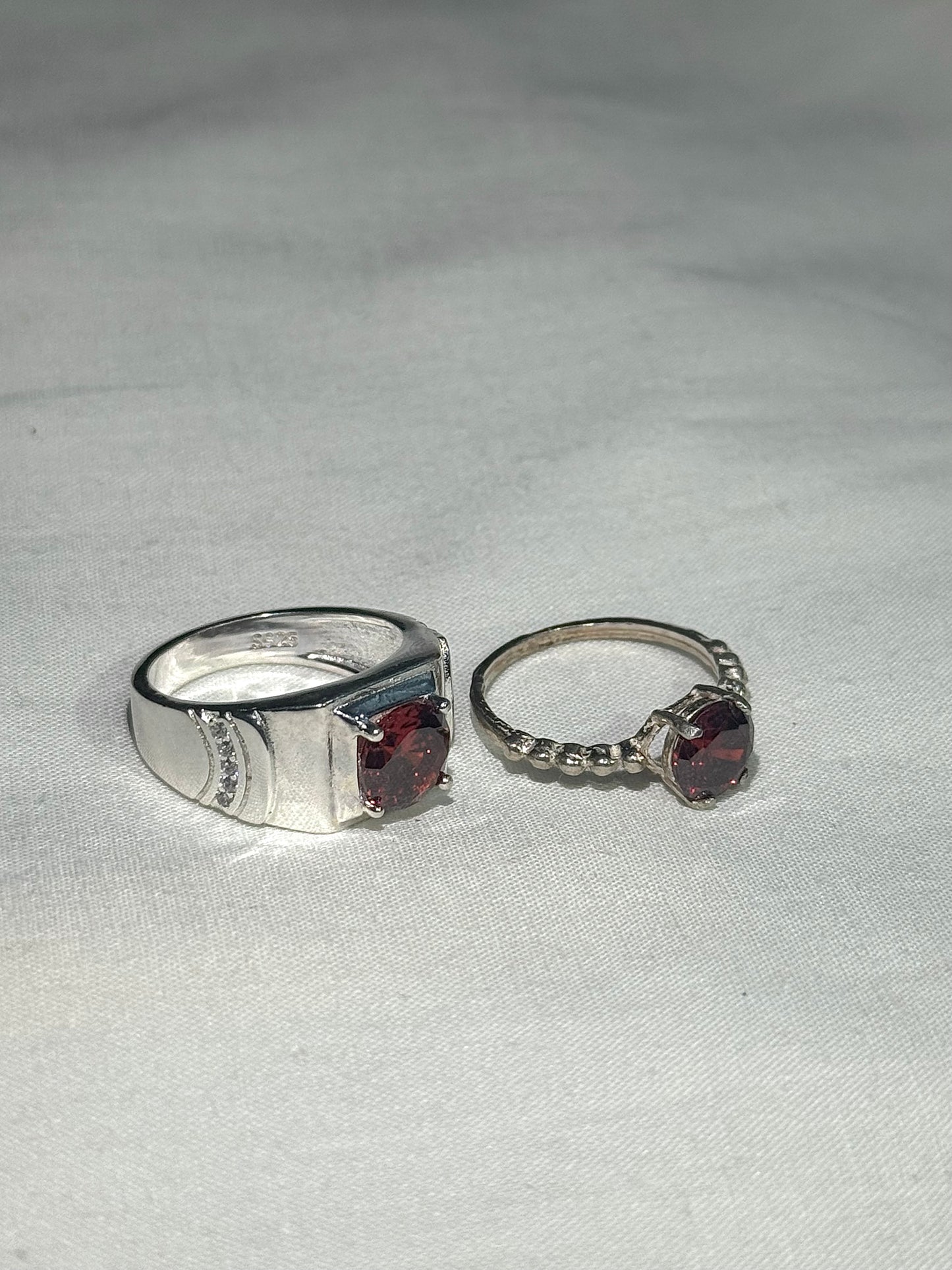 Silver 925 Couple ring