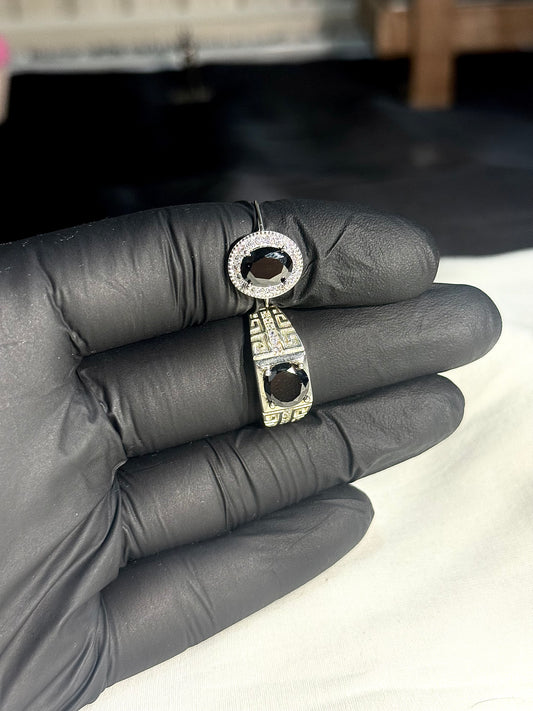 Silver 925 Couple ring