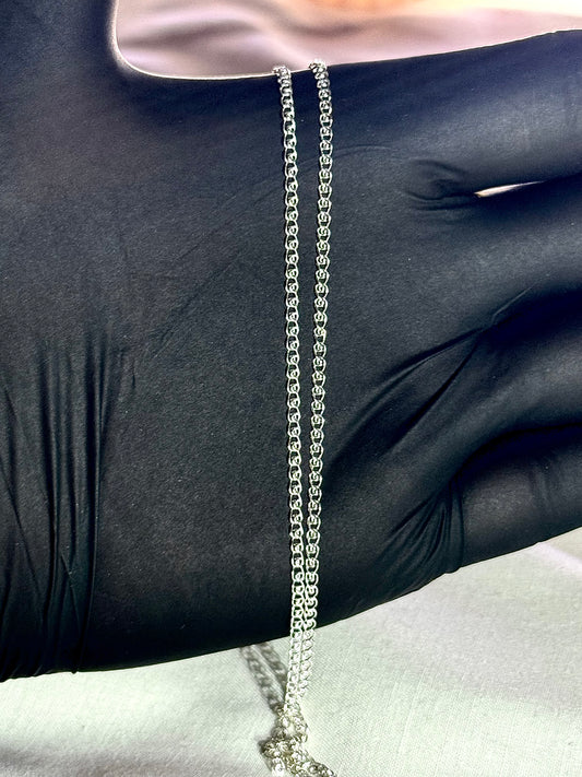 Silver 925 Cuban link chain