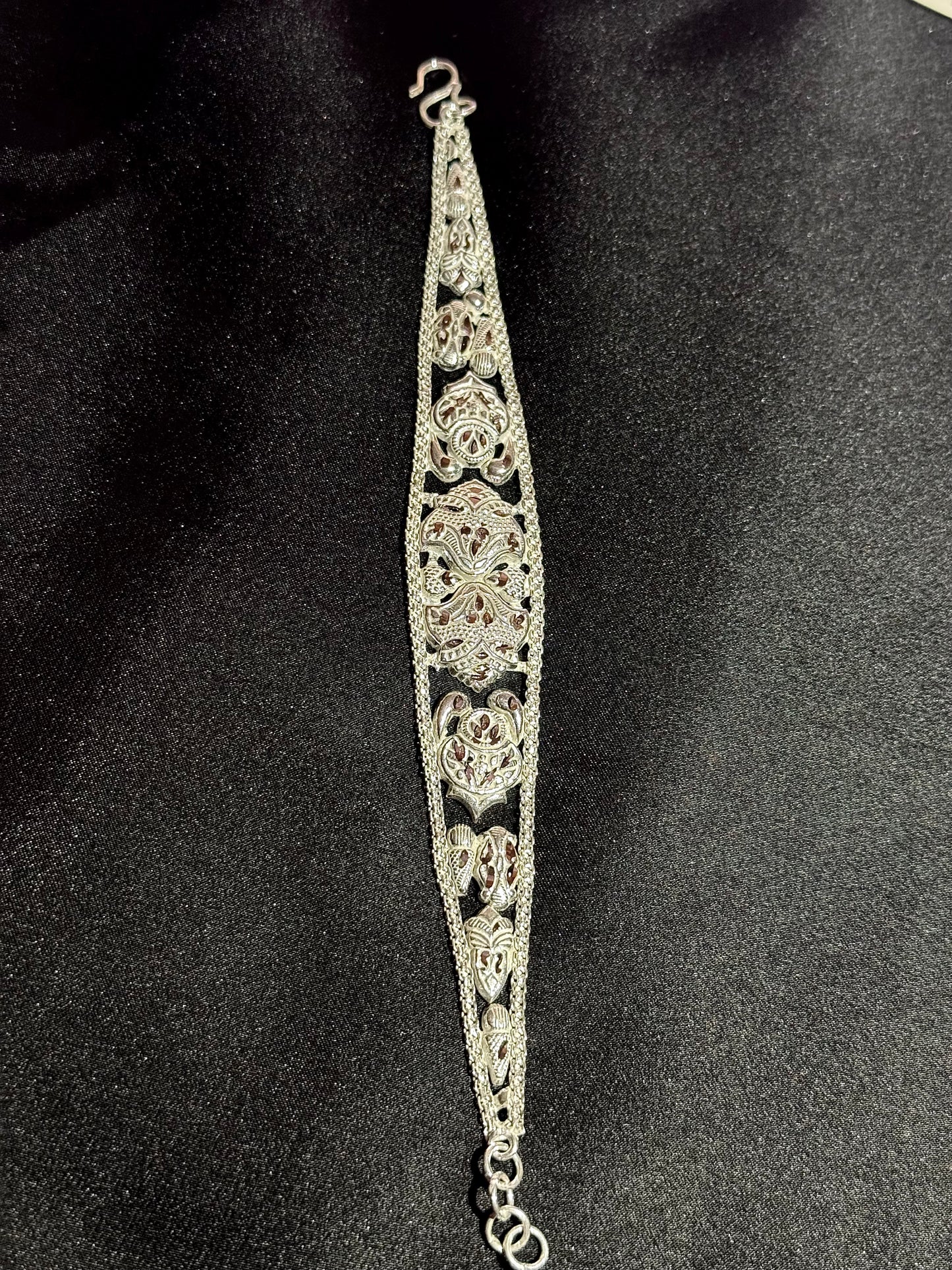 Silver di-piece bracelet (lb001)