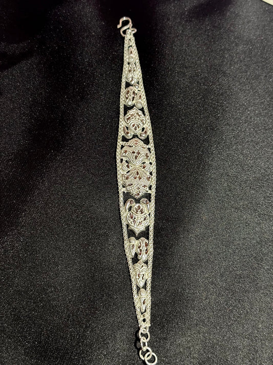 Silver di-piece bracelet (lb001)