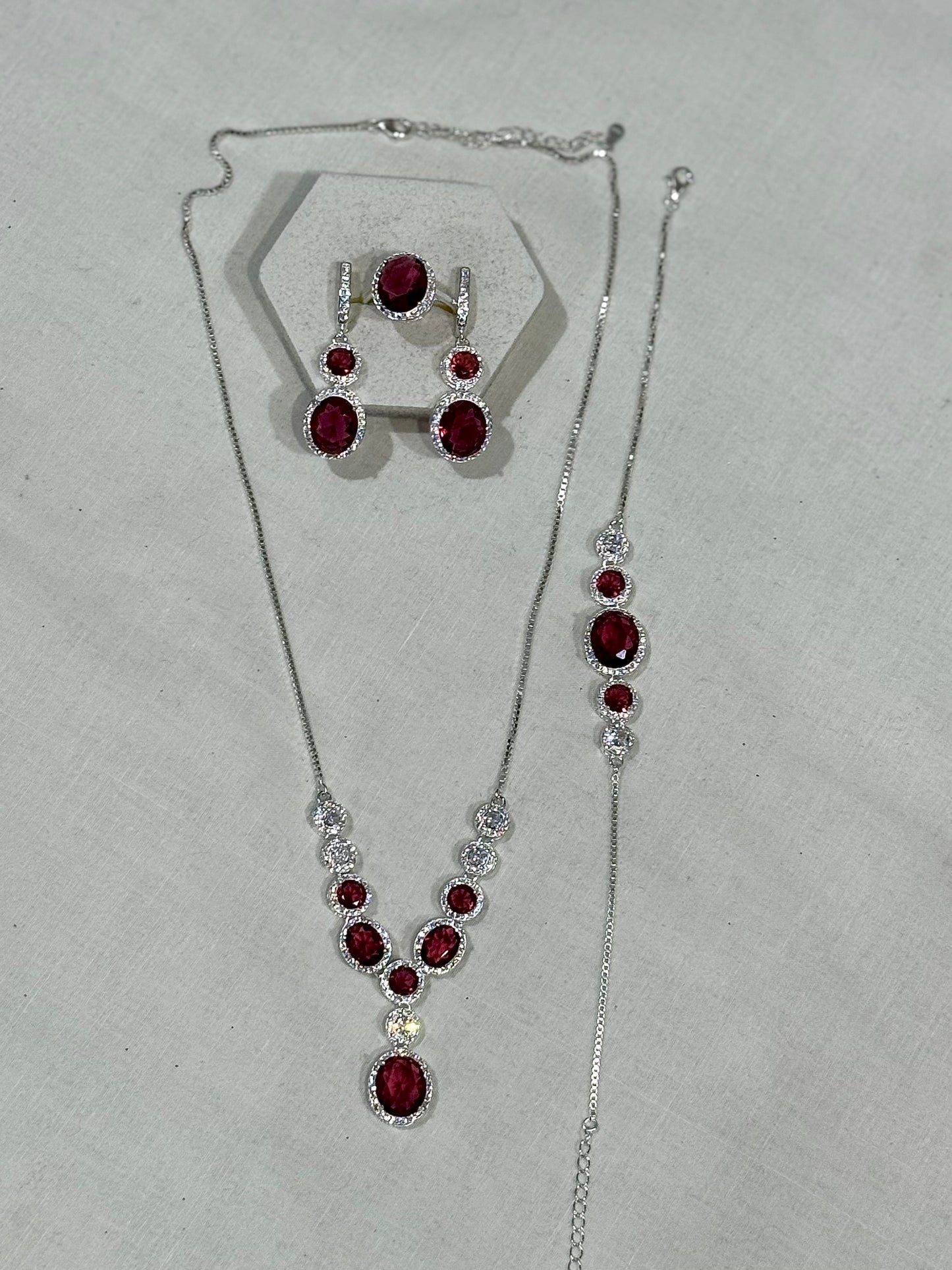 Silver 925 Necklace set