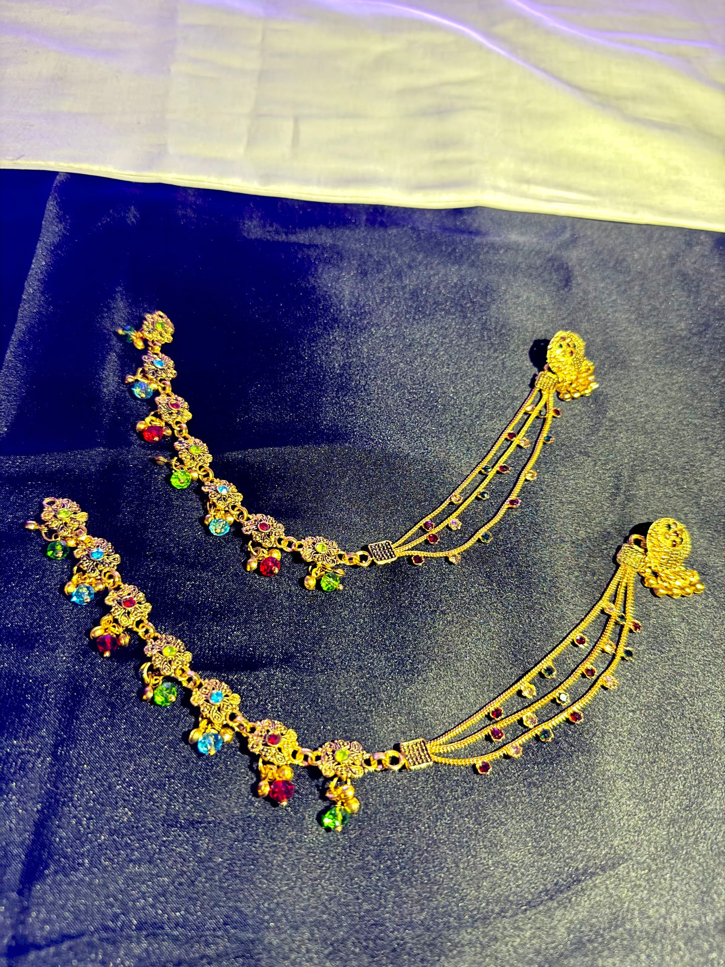 Gold-toned Anklet/Payal (pl001)