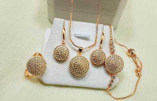 Zarcon 4 piece locket set
