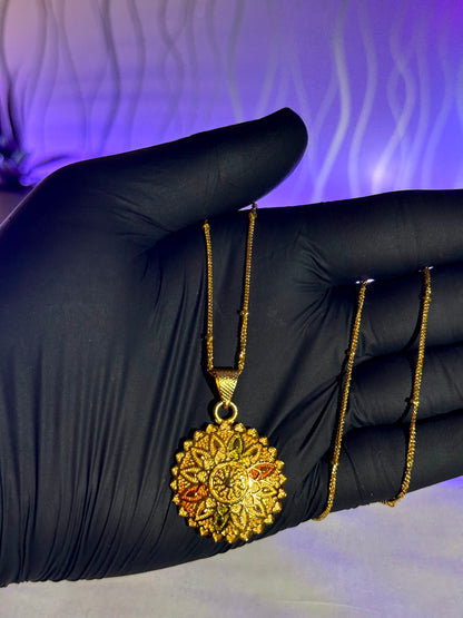 Gold plated Pendant (pt003)