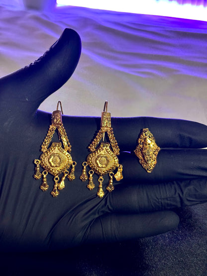 Gold plated Gaani set (gs001)