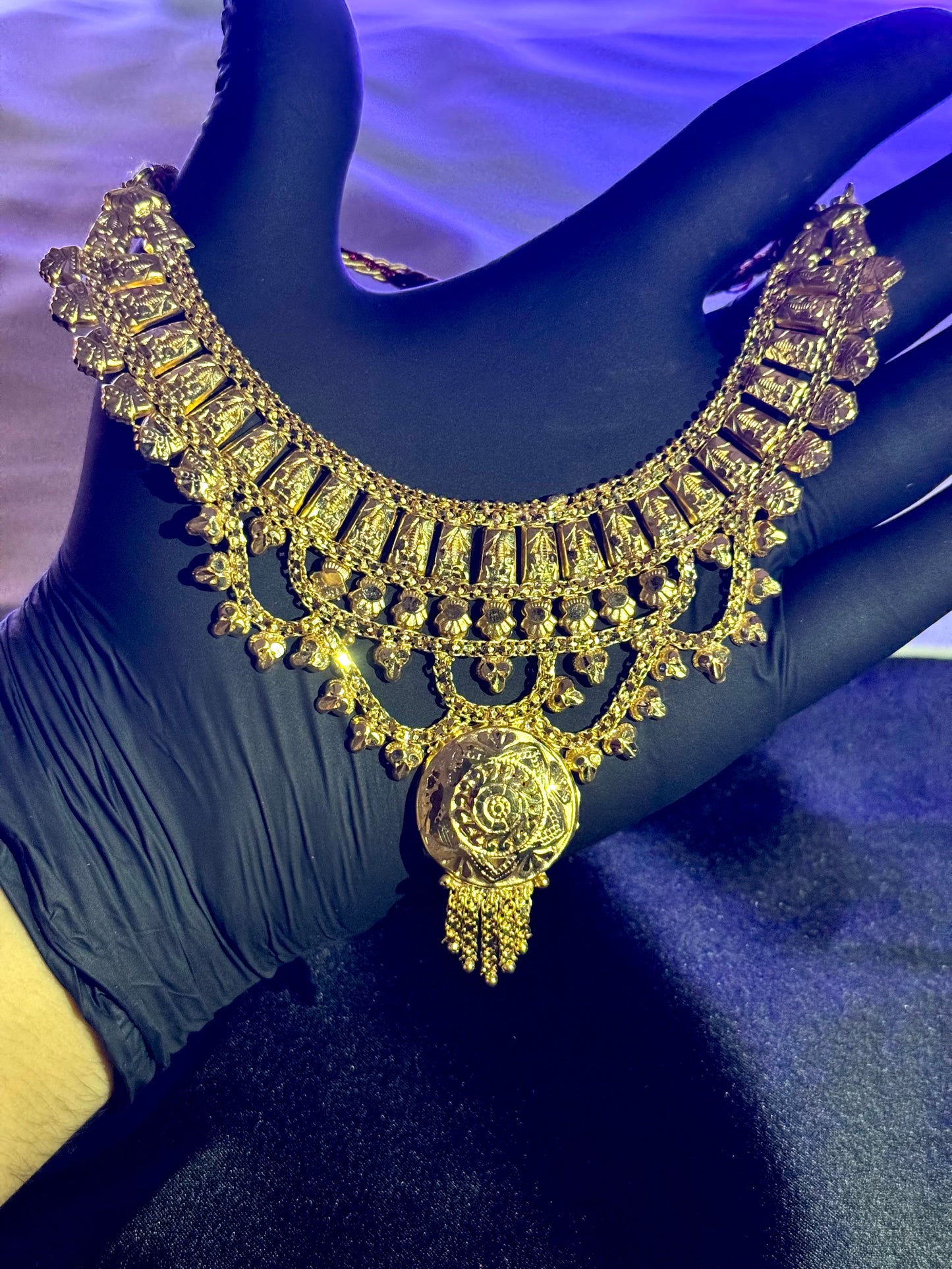 Gold plated Gaani set (gs002)