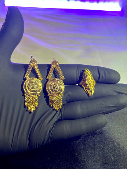 Gold plated Gaani set (gs002)