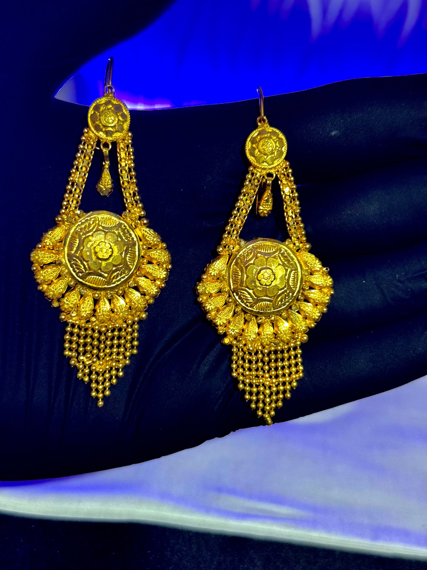 Gold plated Gaani set (Gpg01)