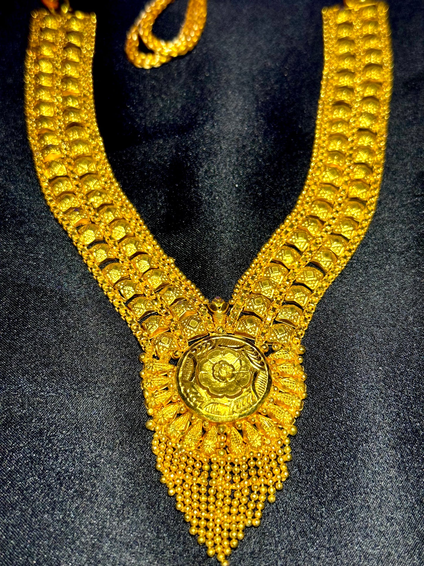 Gold plated Gaani set (Gpg01)