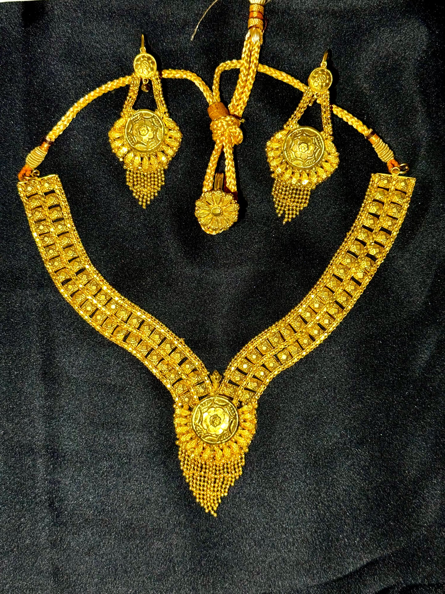 Gold plated Gaani set (Gpg01)