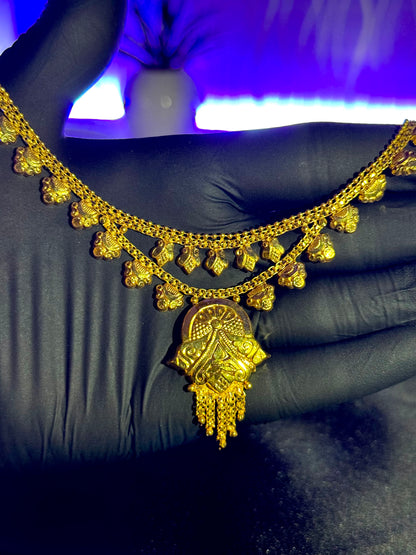 Gold plated Gaani set (gs003)
