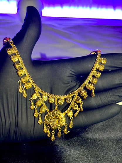 Gold plated Gaani set (gs004)