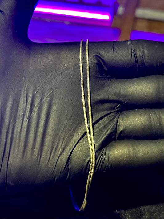 Silver 925 round snake Chain