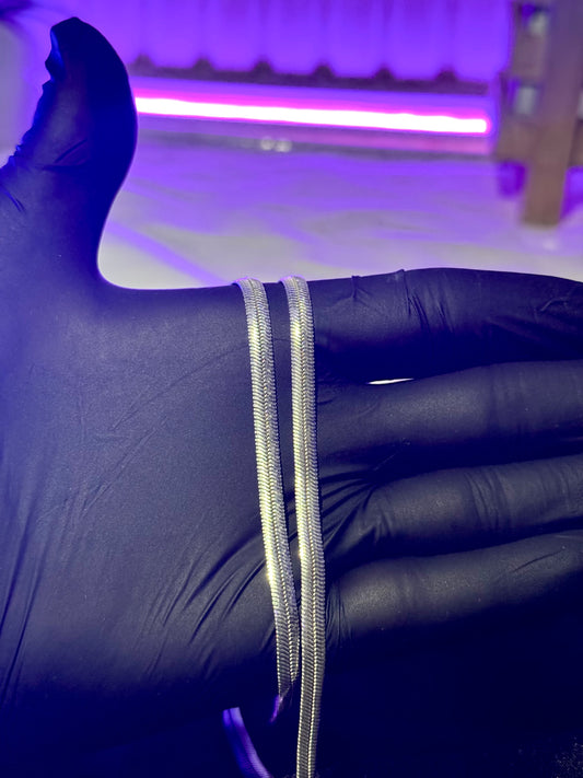 Silver 925 flat snake Chain