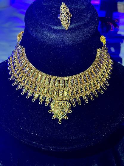 Gold plated Gaani set (gs005)