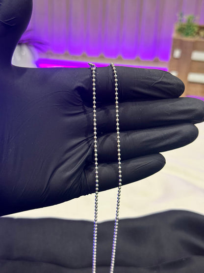 Silver 925 ball Chain