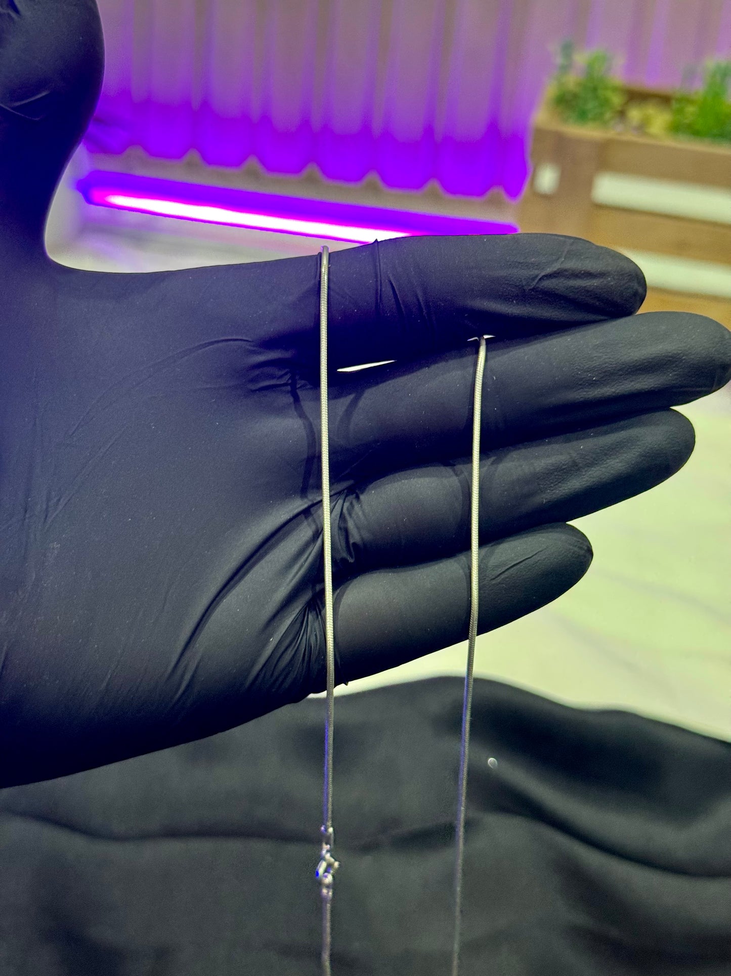 Silver 925 round snake Chain