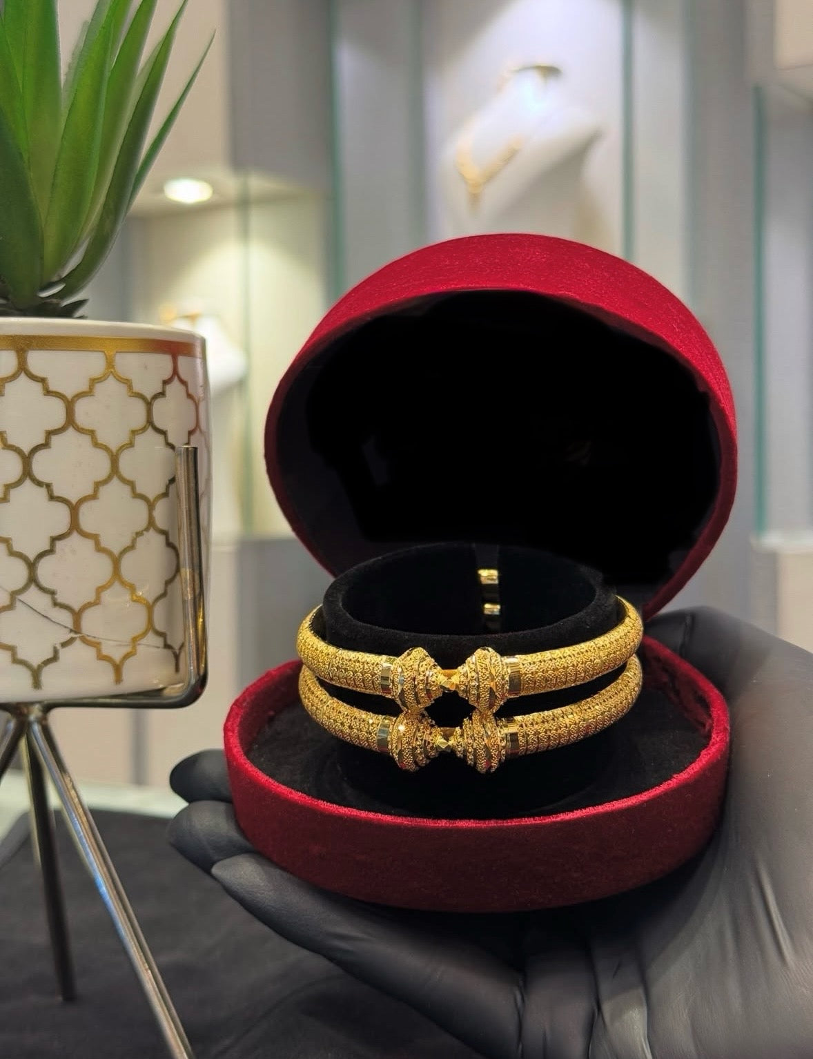 Customised  Dome shape casting Bangles