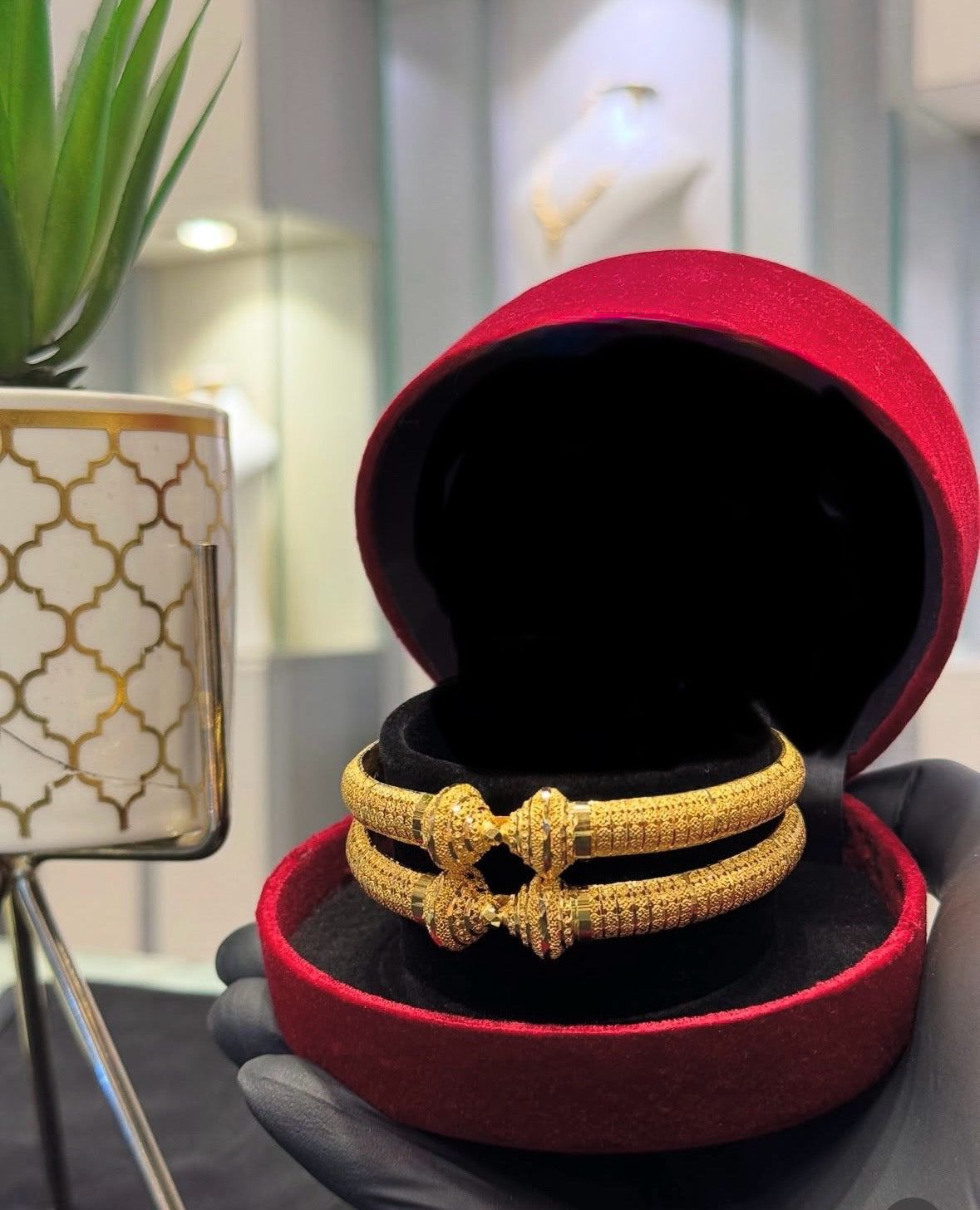 Customised  Dome shape casting Bangles