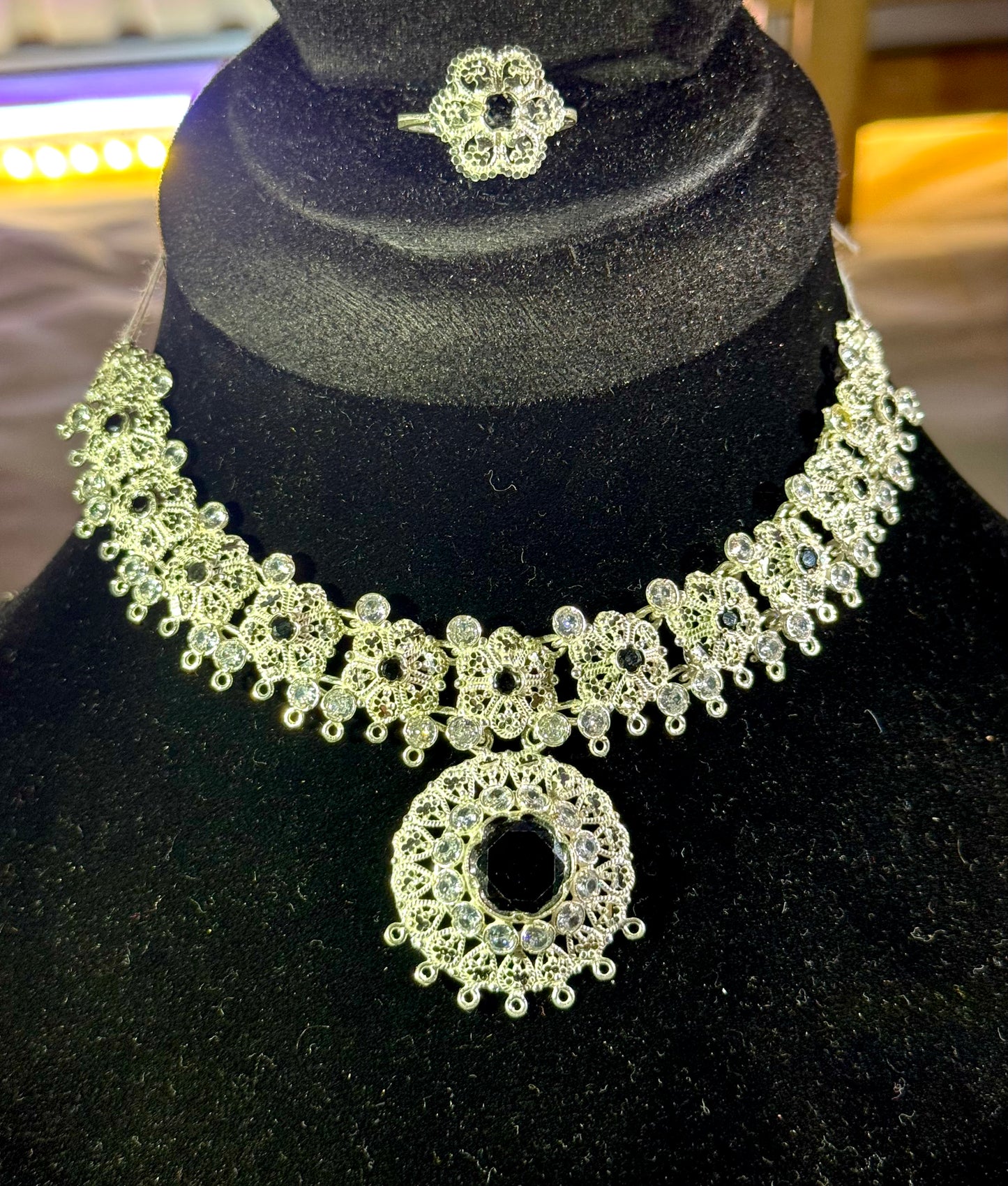 Silver casting Gaani set (gcs002)