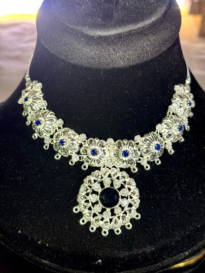 Silver casting Gaani set (gcs004)