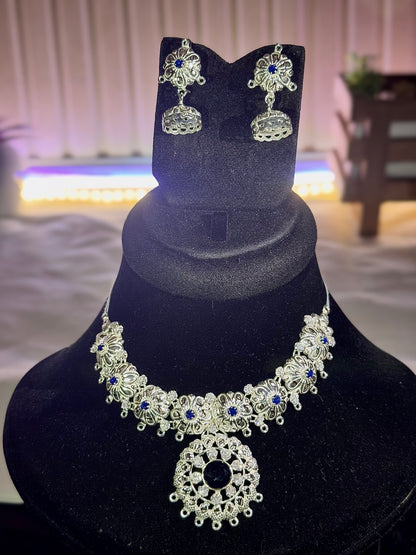 Silver casting Gaani set (gcs004)