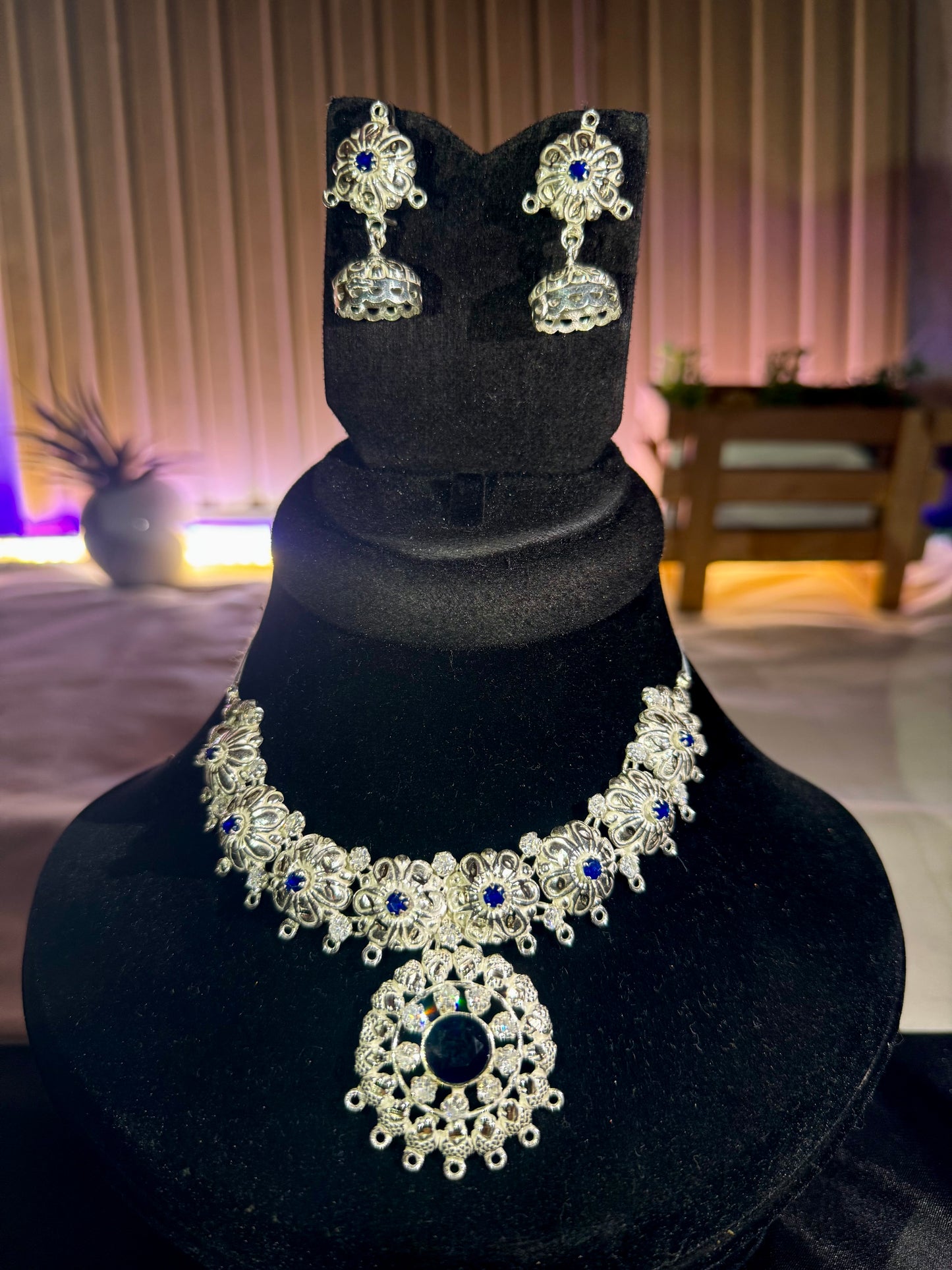 Silver casting Gaani set (gcs004)