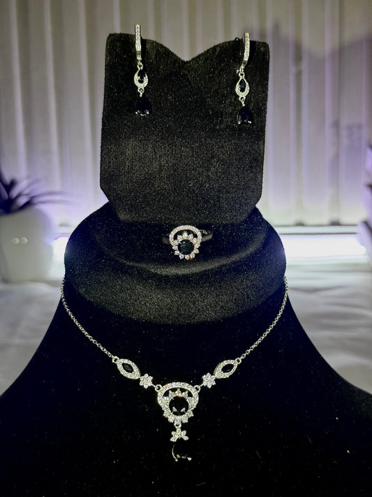 Silver 925 Necklace set