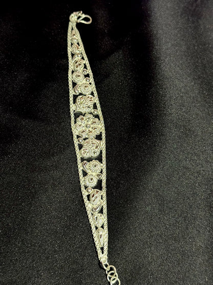 Silver di-piece Bracelet (lb002)