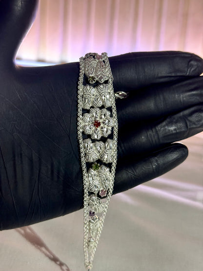 Silver di-piece Bracelet (lb004)