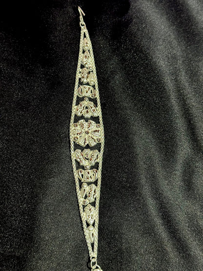 Silver di-piece Bracelet (lb005)