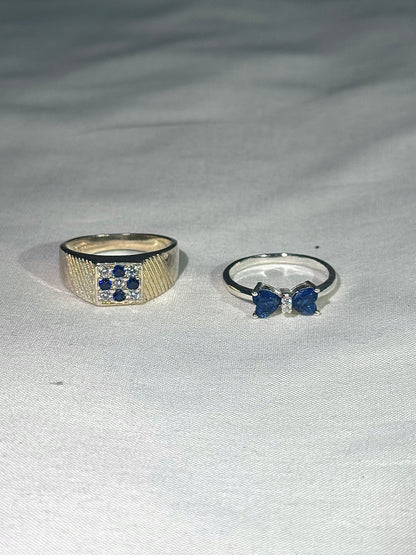 Silver 925 Couple ring