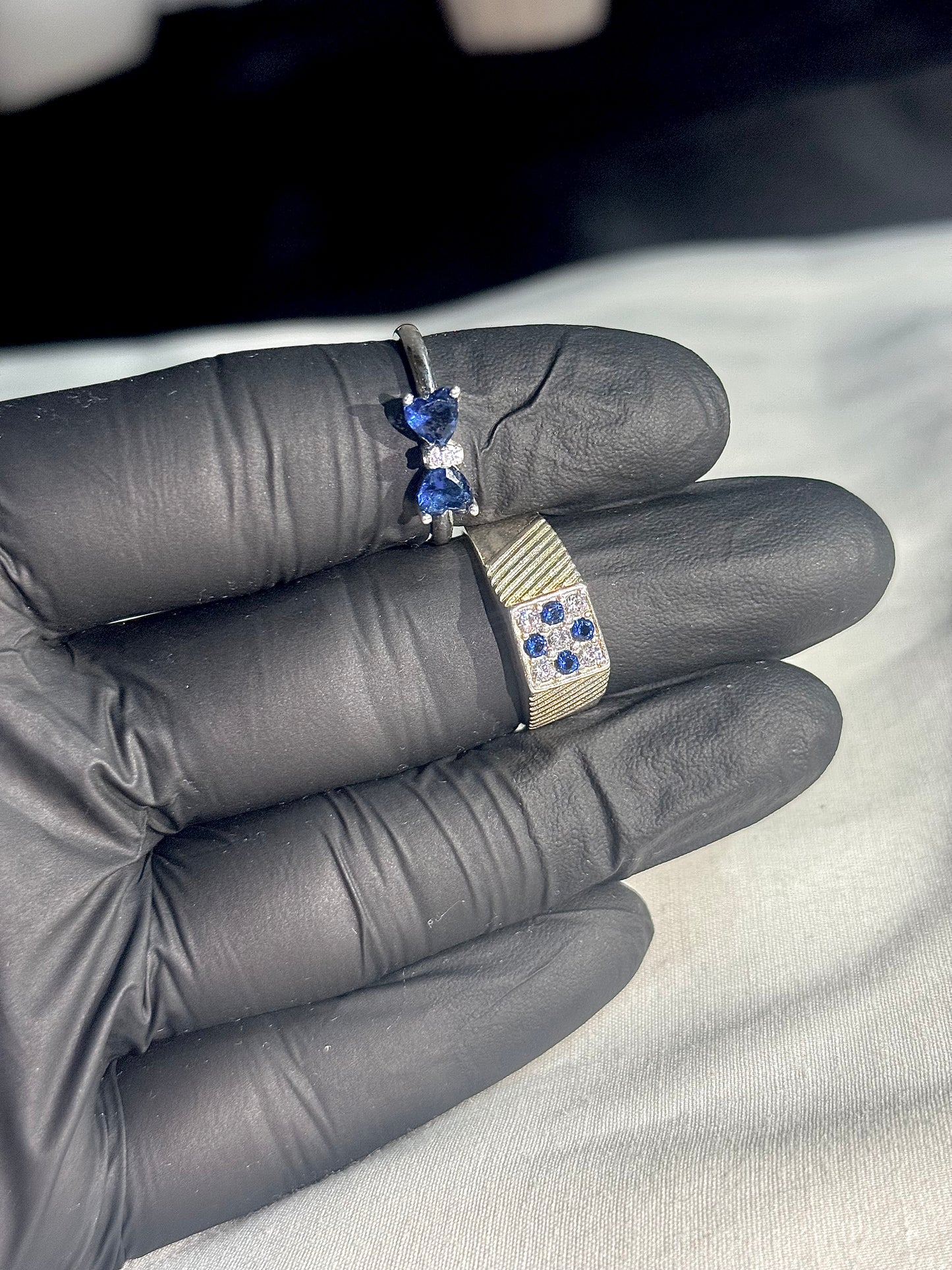 Silver 925 Couple ring