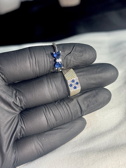 Silver 925 Couple ring