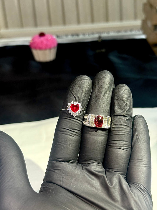 Silver 925 Couple ring