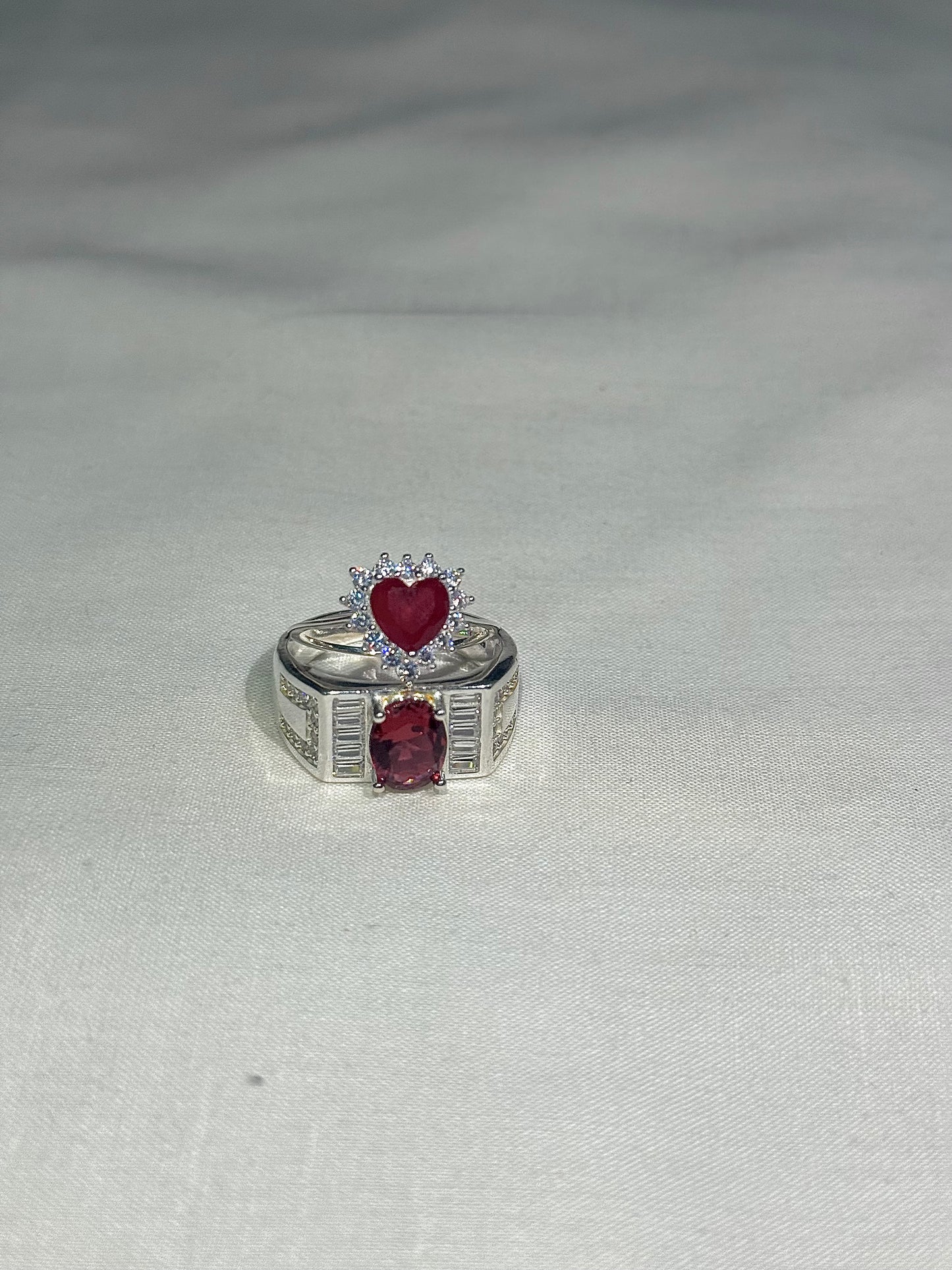 Silver 925 Couple ring