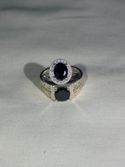 Silver 925 Couple ring