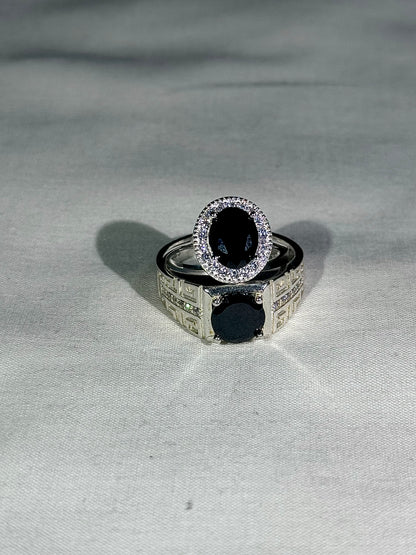 Silver 925 Couple ring