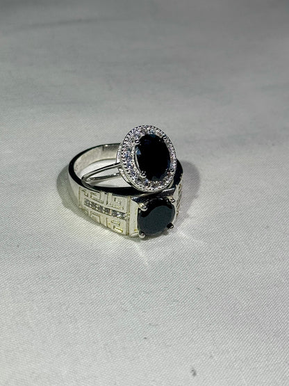 Silver 925 Couple ring