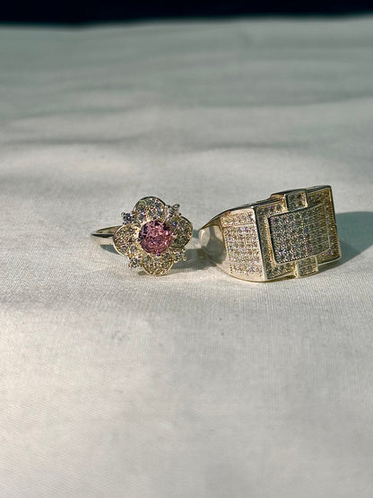 Silver 925 Couple ring